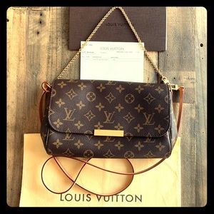 Louis Vuitton Favorite MM Monogrammed Canvas